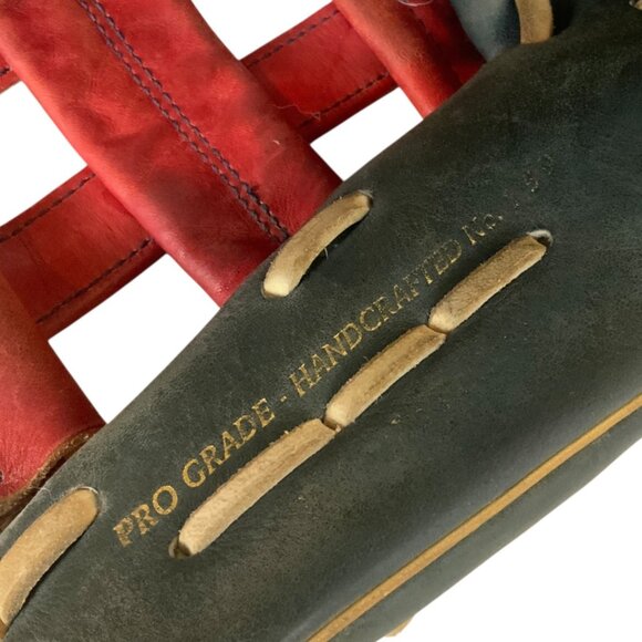 Rawlings Pro Preferred PROSRA13 Baseball Glove 12-3/4 Red Blue Leather 159 RHT - Picture 8 of 8